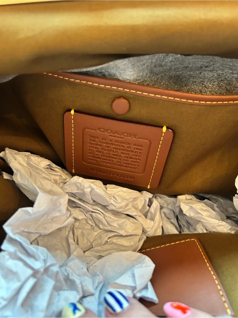 NWT Coach Kisslock Frame Bag 27 Brass Muted Olive Raffia - Picture 8 of 10